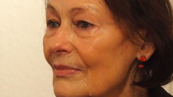 Portrait Inge Buck, Lesung Dangast im November 2014